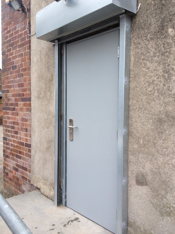 Steel Security Doors Blackburn Security Door Installers Industrial Security Door